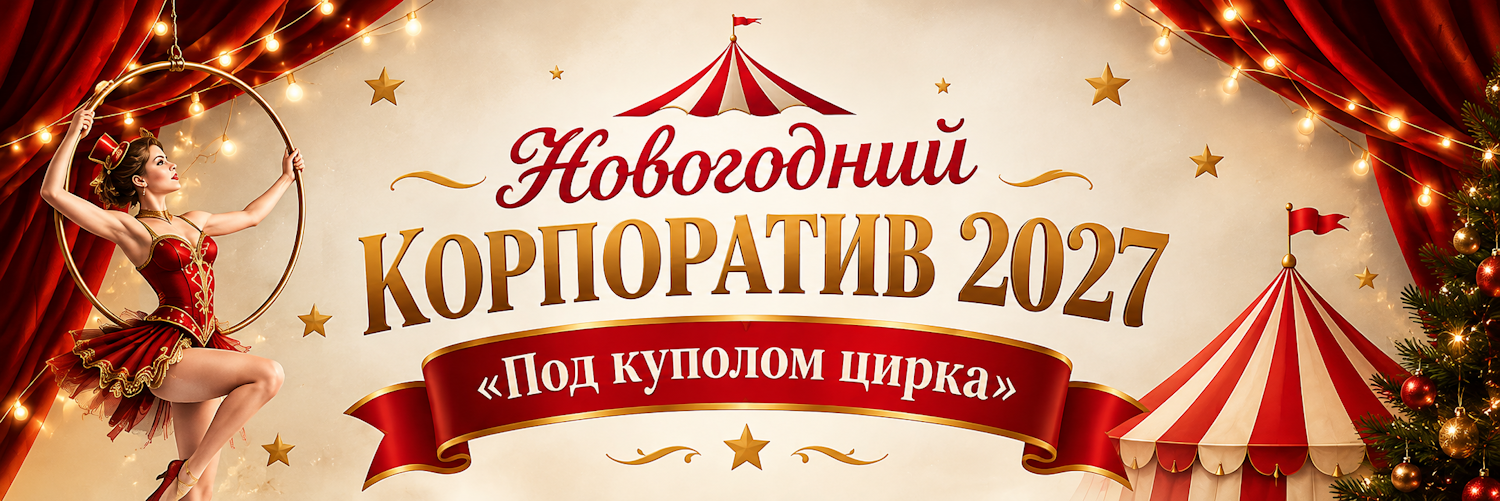 Новогодний корпоратив 2027 – Под куполом цирка